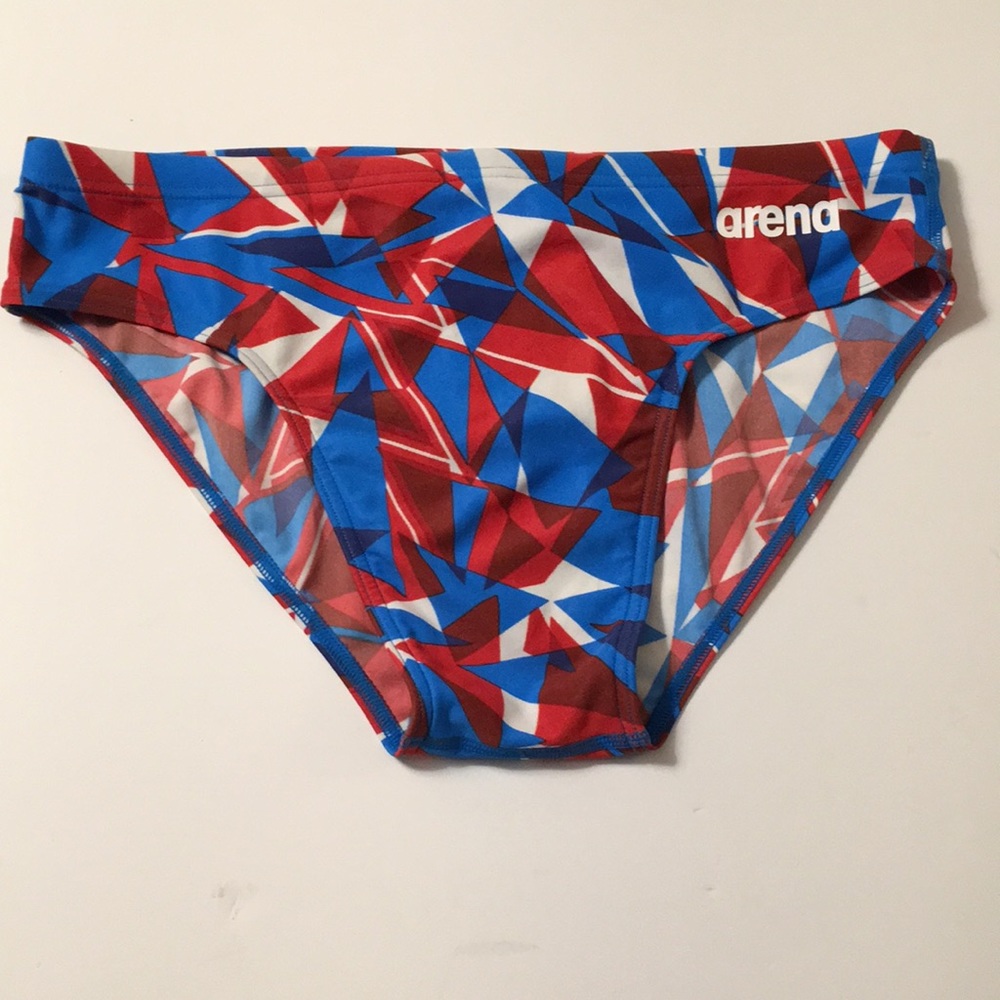 Mens Arena 36 3 inch side “ shattered glass brief”